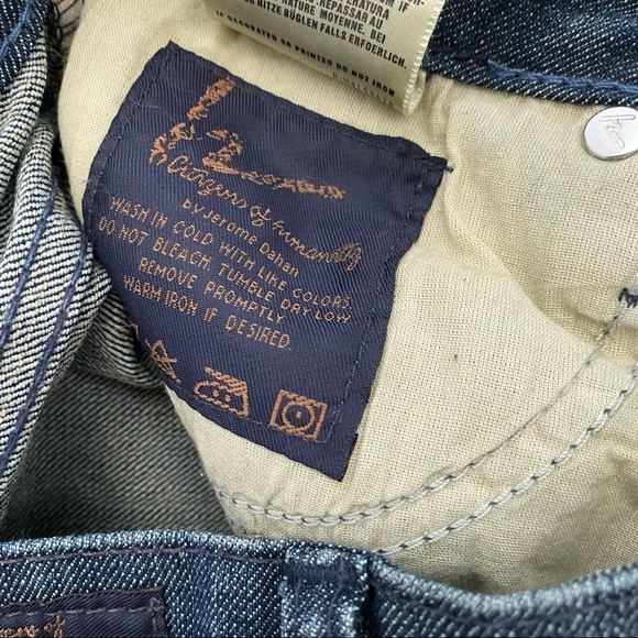 CITIZENS OF HUMANITY Ingrid Flare Venetian Stretch Jeans Size 27 Embroidered - Picture 7 of 8